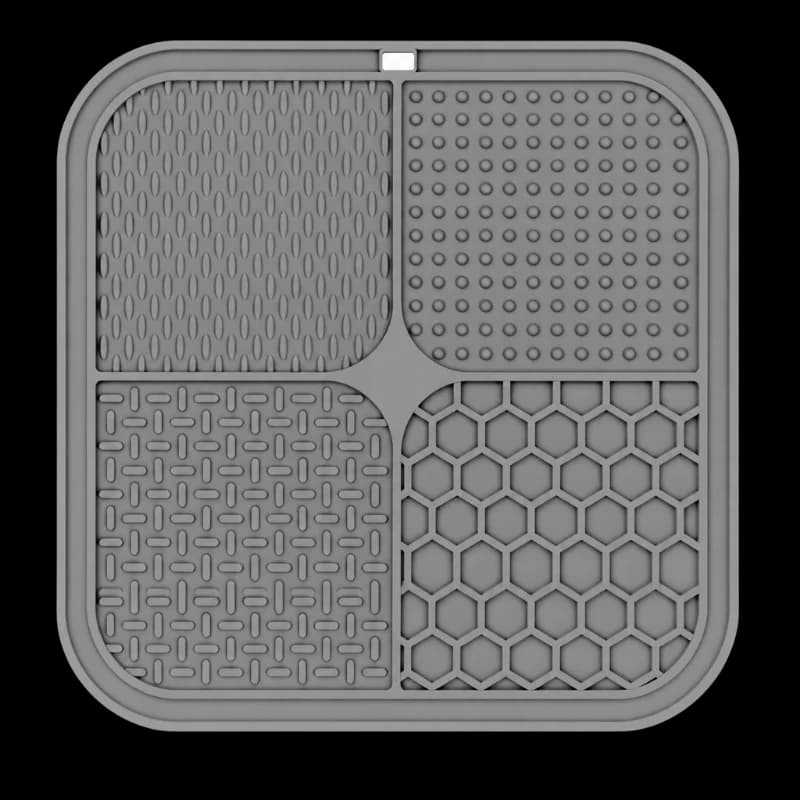 un tapis de léchage